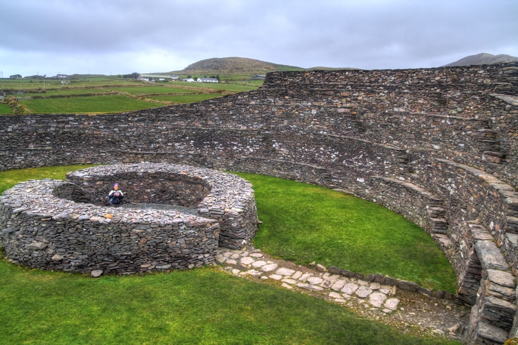 Fuerte en el Ring of Kerry, Irlanda