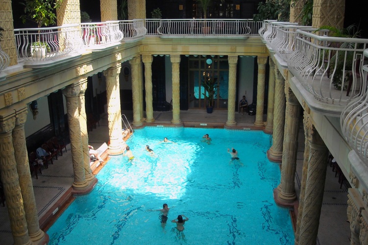 Balneario Gellert, Budapest, Hungría