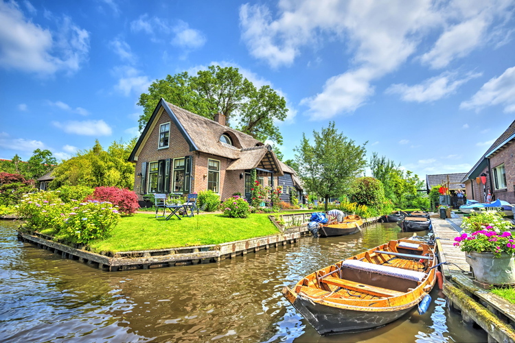 Canales en Giethoorn