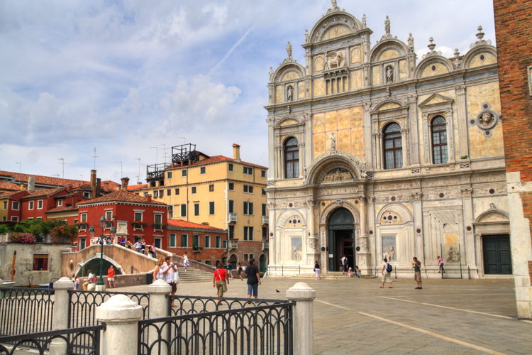 Campo de Santi Giovanni e Paolo, Venecia, Italia