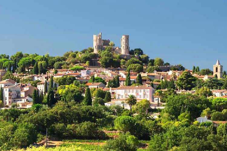 Grimaud, Costa Azul, Provenza, Francia