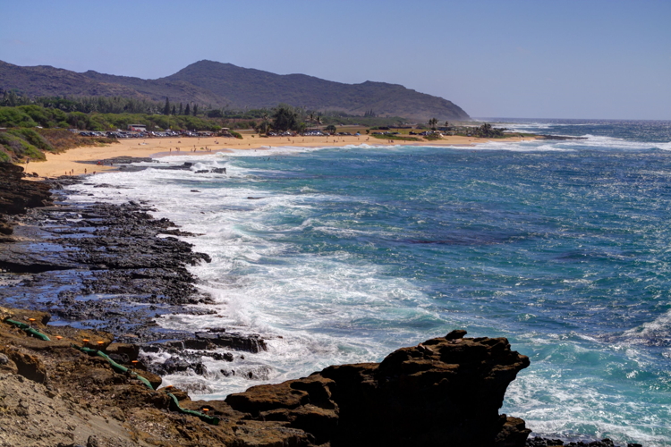 Vistas desde Halona Blowhole lookout