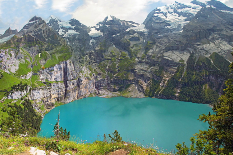 Heuberg, Berna, Oeschinensee, Suiza, Alpes