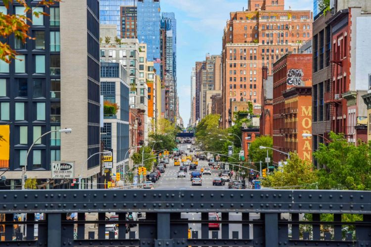 Parque de High Line, Nueva York, USA, Estados Unidos