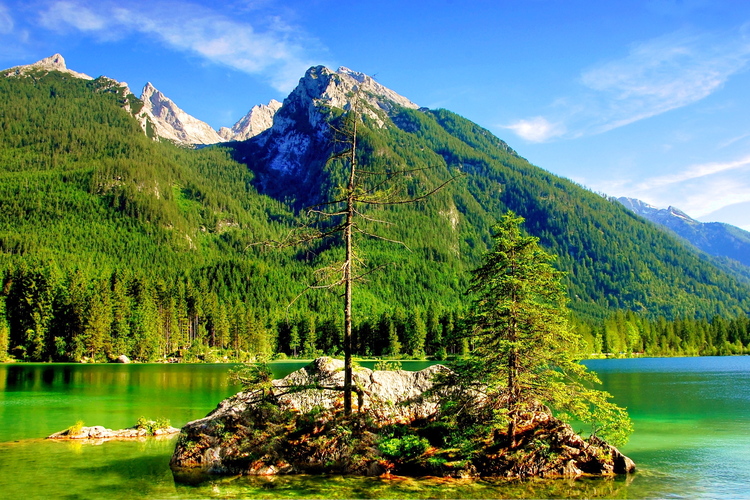 Hintersee, Berchtesgaden, Baviera, Alemania