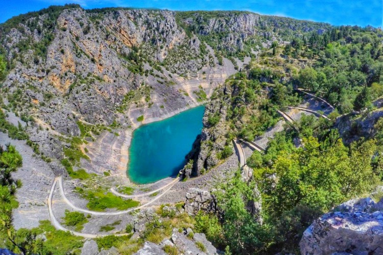 Imotski, lagos , Croacia