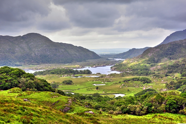 Vista desde Ladies View, Irlanda, Killarney National Park