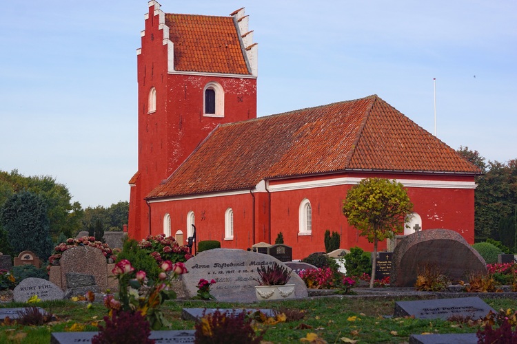 Iglesia de la isla de Laeso, Dinamarca, Jutlandia