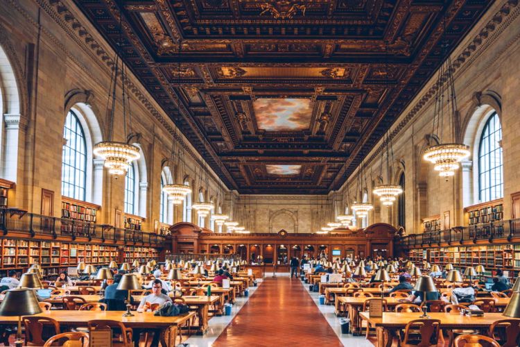 Biblioteca Pública de Nueva York, USA, Estados Unidos