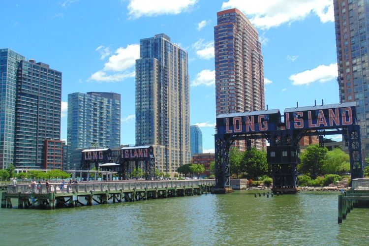 Muelles de Long Island, Nueva York, USA, Estados Unidos