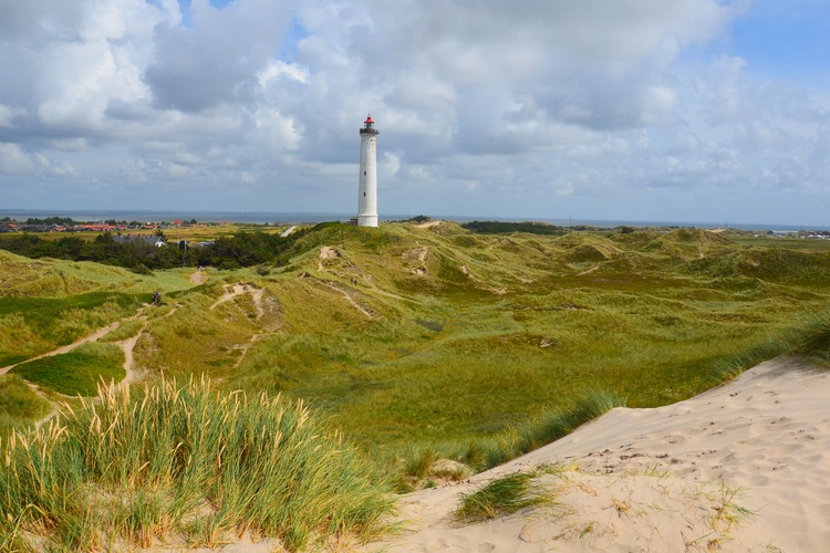 Faro de Lyngvig, Jutlandia, Dinamarca