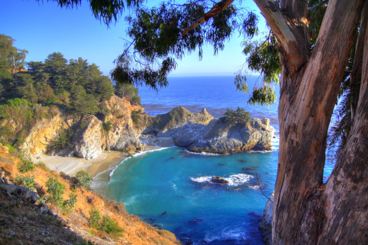 Macway Beach, Big Sur, California, Julia Pfeiffer State Park