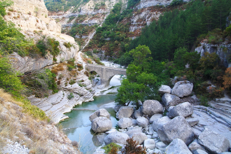 Gorges de la Meouge, Francia, Provenza
