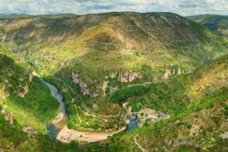 mirador de St Chely du Tarn