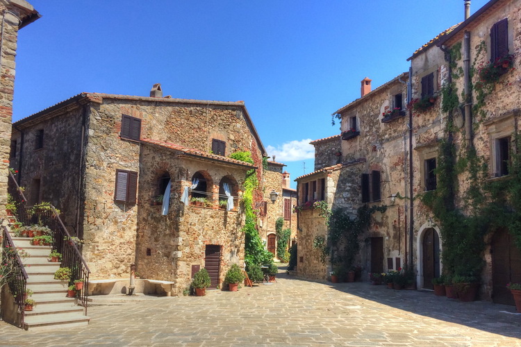 Montemerano, Toscana, Italia