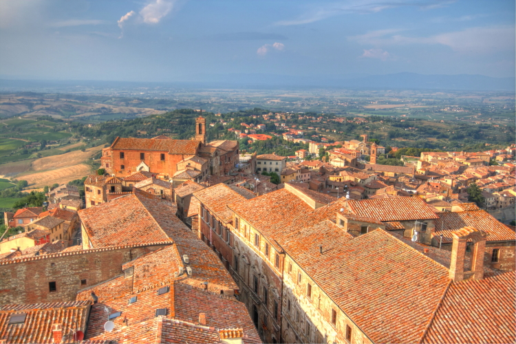 Montepulciano, Torre, Toscana, Italia