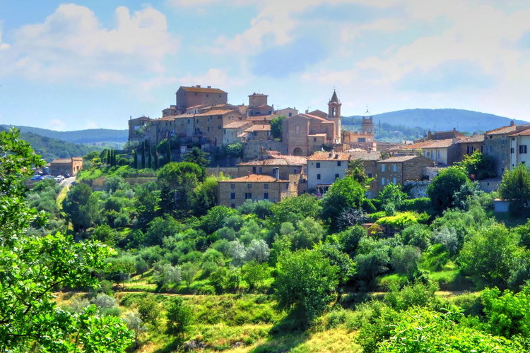 Montisi, Toscana, Italia