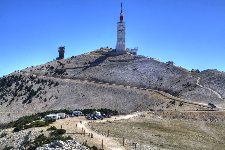 Mont Ventoux en la Provenza, Francia