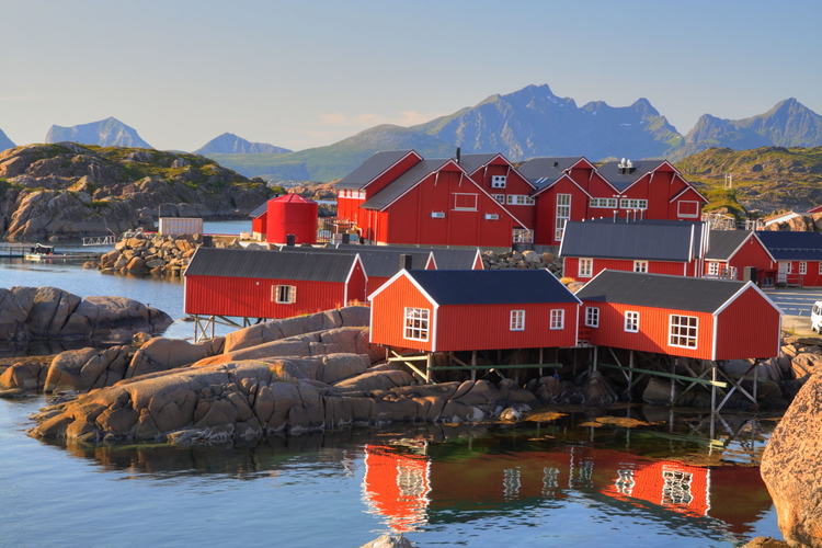 Mortsundholmen, Lofoten, Noruega