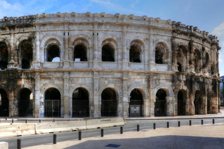 Anfiteatro de Nimes, Provenza, Francia