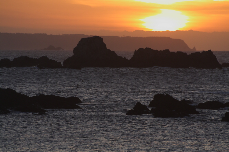 Puesta de sol en El Silencio