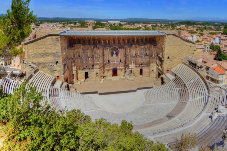 Teatro Romano de Orange, Francia, Provenza