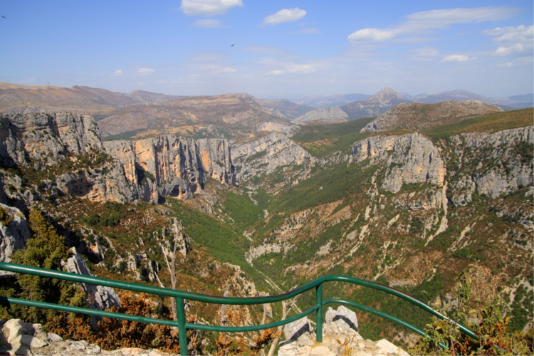 Vistas desde las route des Crêtes