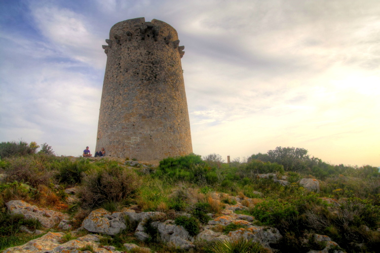 Torre de vigilancia en el Cap d'Or