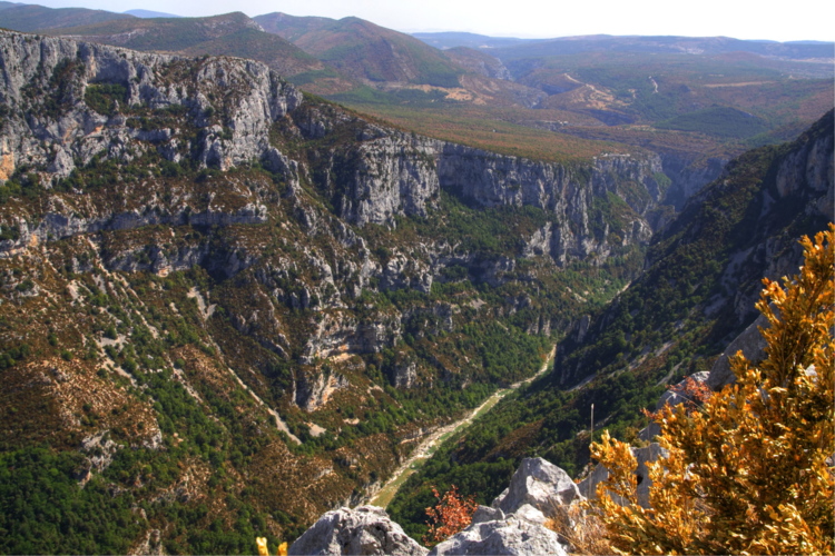 Vistas desde la route des Crêtes