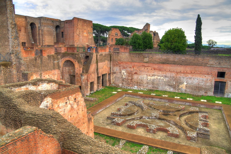 Monte Palatino, Roma, Italia