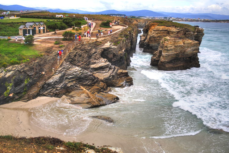 Otra vista desde los acantilados, Ribadeo, Lugo, Galicia