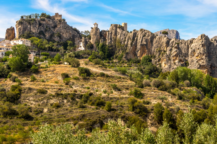 Panorama de Guadalest