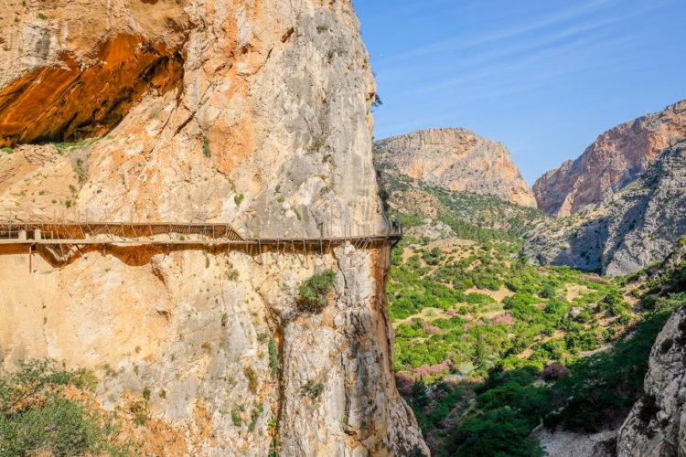 Acantilados del Caminito del Rey, Málaga, Andalucía