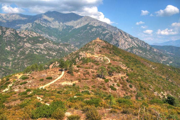 Mirador de Pasciolo, Córcega, Francia