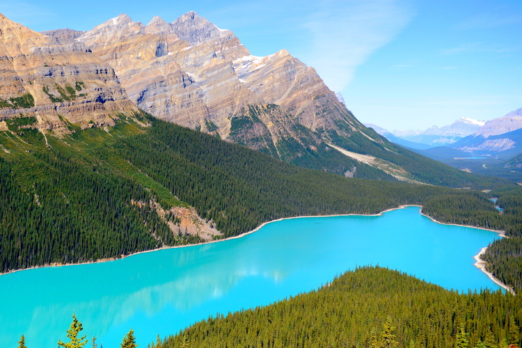 Lago Peyto, Banff National Park, Alberta, Canada