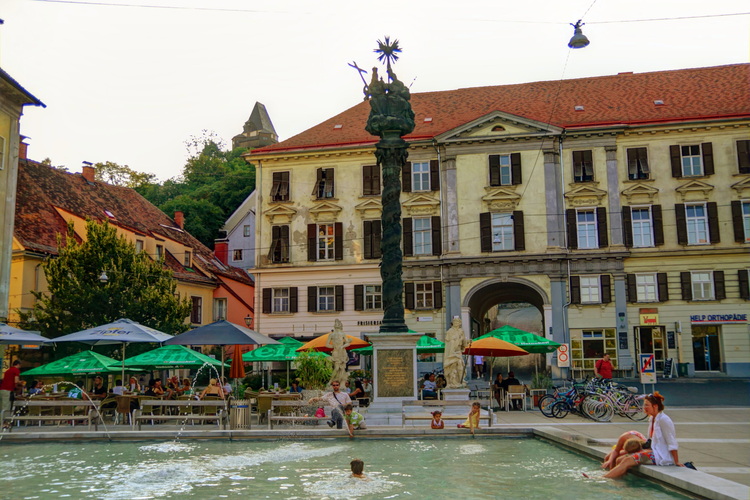 Karmeliterplatz, Graz, Austria