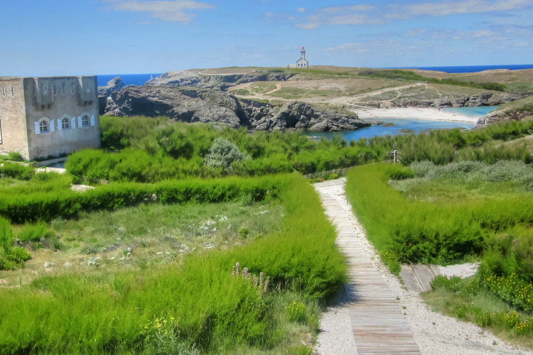 Punta de Poulains, Belle-Ille, Bretaña, Francia