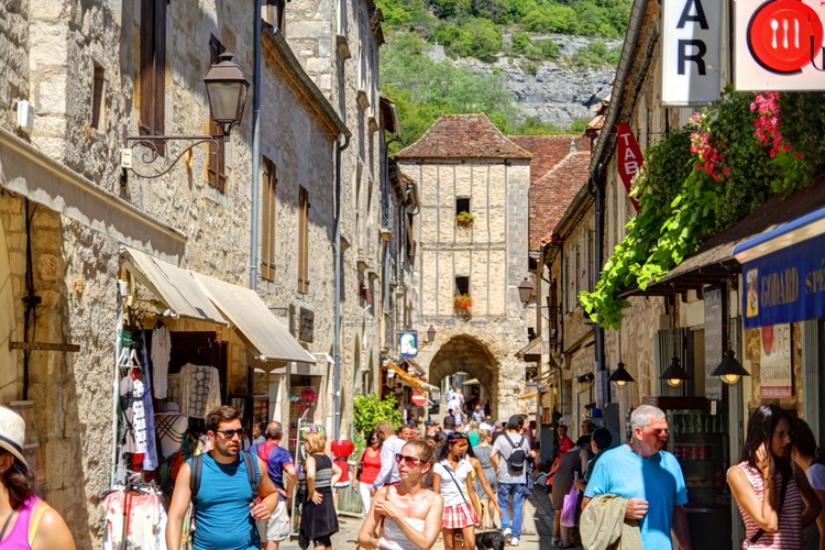Puerta Figuier en Rocamadour