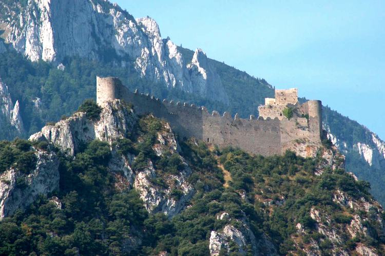 Castillo de Puilaurens, Ruta Cátara, Occitania, Francia