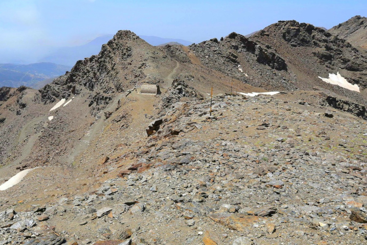 Hacia el refugio de Carihuela, Granada, Sierra Nevada