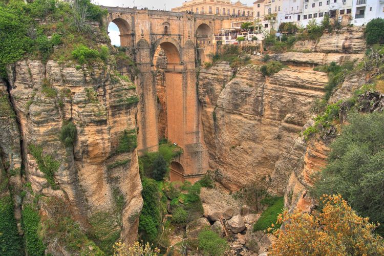 Puente Nuevo de Ronda, Málaga, Andalucía