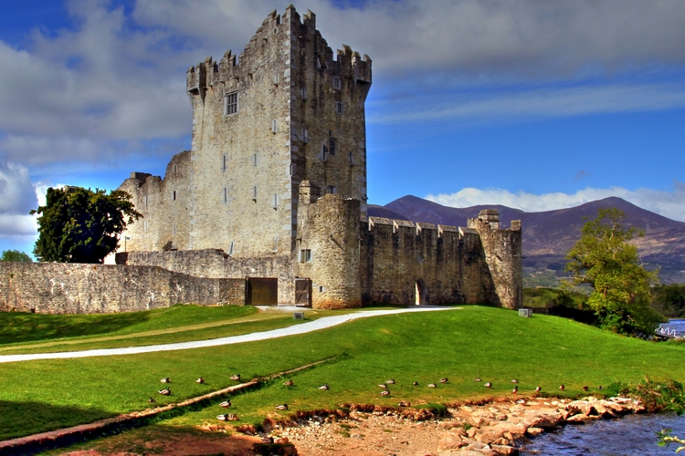 Castillo de Ross, Irlanda