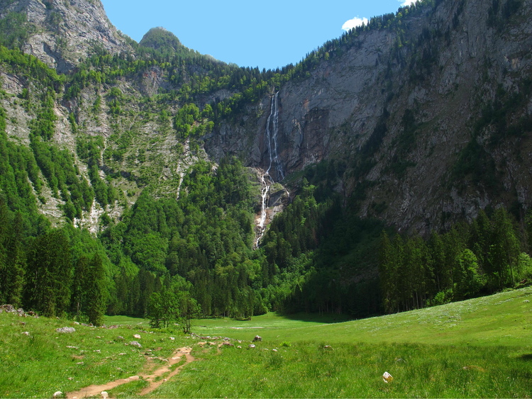 Röthbachfall, Baviera, Alemania, Berchtesgaden