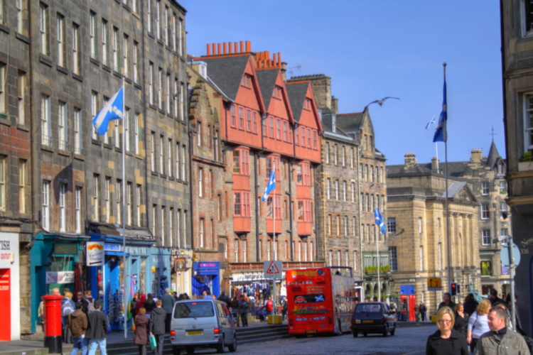 Royal Mile, Edimburgo, Escocia