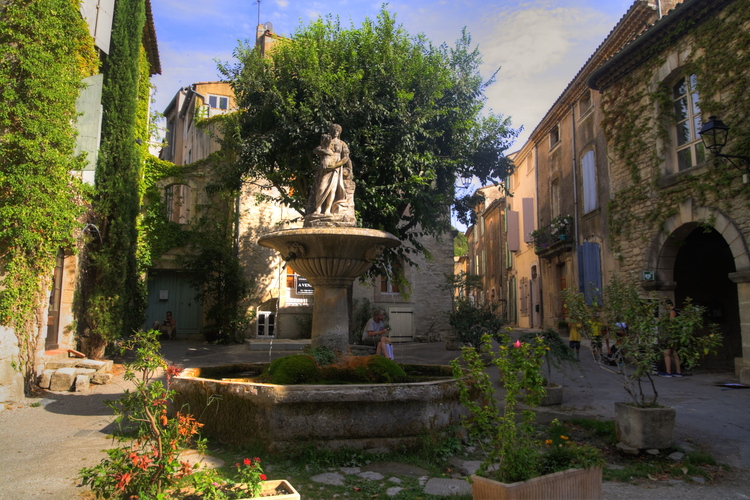 Saignon, Provenza, Francia