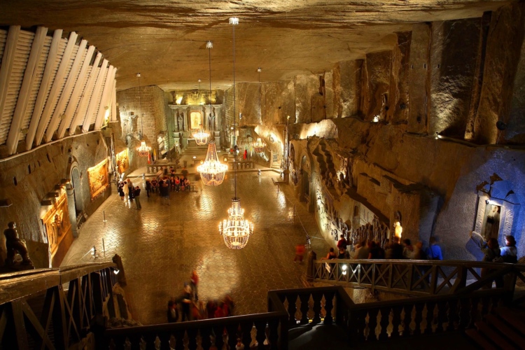 Minas de sal de Wieliczka, Polonia