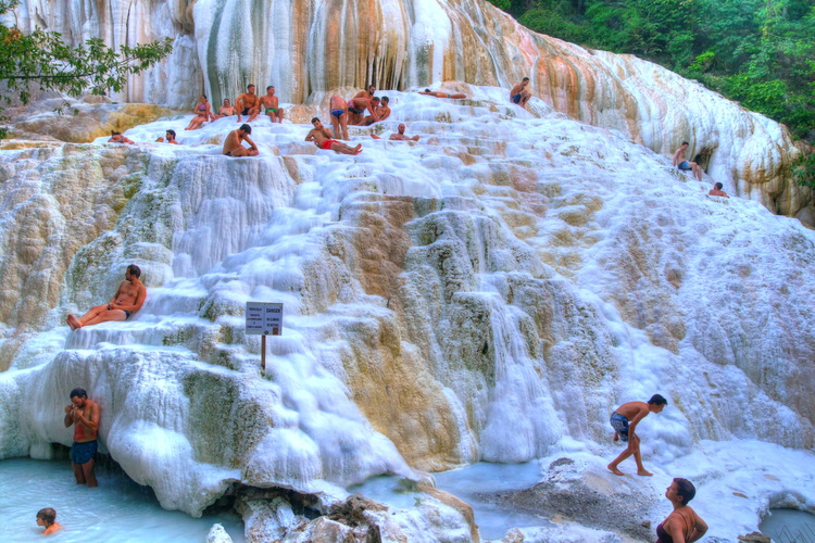 Bagni San Filippo, Toscana, Italia