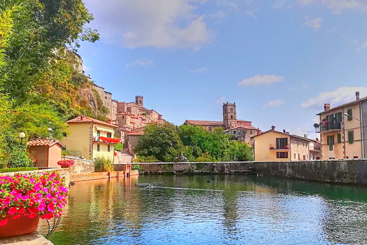 Santa Fiora, Toscana, Italia