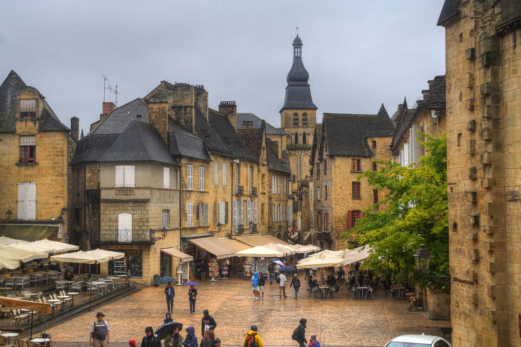 Plaza principal de Sarlat