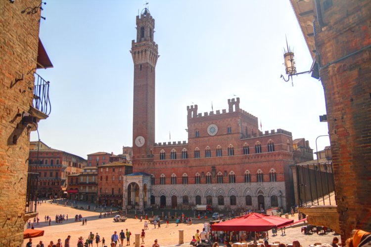 Il Campo, Siena, Toscana, Italia